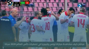 مباشر كيف مشاهدة مباراة تونس وليبيريا في تصفيات كأس العالم 2026 مجانا